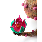 Статуэтка тропический фрукт Pandora Tropical Fruit Fuchsia Green Brown Flower варинант исполнения - 1 | Loft Concept в Твери