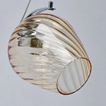 Подвесной светильник со стеклянном плафоном в форме бокала Kaleido варинант исполнения - 7 | Loft Concept в Твери