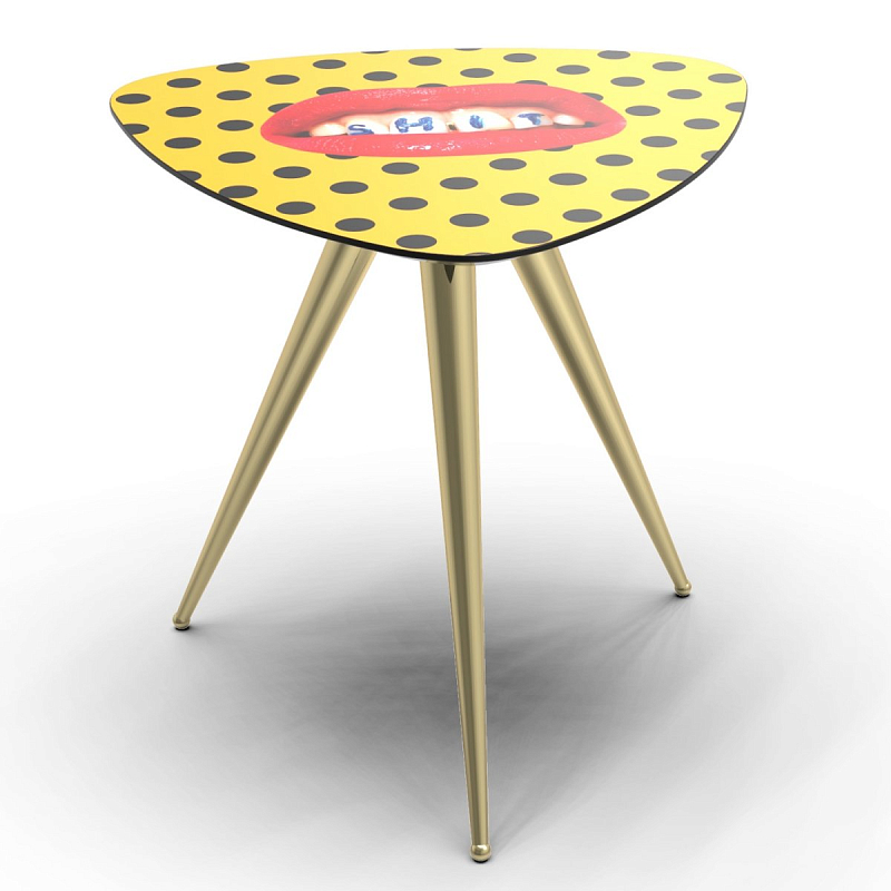 Журнальный стол Seletti Side Table Shit Желтый Латунь Журнальный стол Seletti Side Table Shit Желтый Латунь в Твери | Loft Concept