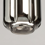 Люстра с 5-ю плафонами серого цвета Smoked Prism варинант исполнения - 5 | Loft Concept в Твери