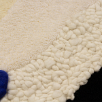 Ковер ручной работы Electric blue and popcorn варинант исполнения - 6 | Loft Concept в Твери