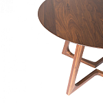 Обеденный стол круглый с изогнутыми ножками Godenza Round V Table варинант исполнения - 2 | Loft Concept в Твери