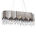 Большая многоярусная люстра Iroh Future Хром варинант исполнения - 1 | Loft Concept в Твери