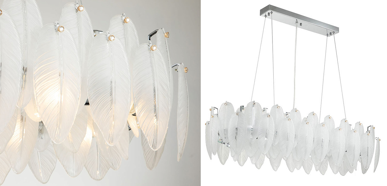 Люстра Bud Petals Chandelier Chrome Line Люстра Bud Petals Chandelier Chrome Line - Loft-Concept в Твери