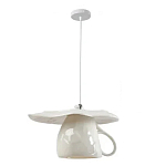 Подвесные светильники в виде белой посуды Flower Reversal варинант исполнения - 10 | Loft Concept в Твери