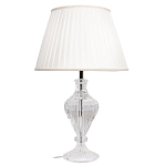 Настольная лампа хрустальная с абажуром Diamond Fragments варинант исполнения - 1 | Loft Concept в Твери