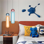 Подвесной светильник с стеклянным плафоном Polly варинант исполнения - 4 | Loft Concept в Твери