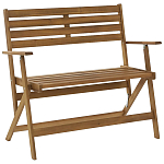 Деревянная садовая скамейка складная Gary Wood Bench варинант исполнения - 1 | Loft Concept в Твери