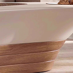 Журнальный столик фигурный со стеклянной столешницей Table Drop варинант исполнения - 5 | Loft Concept в Твери