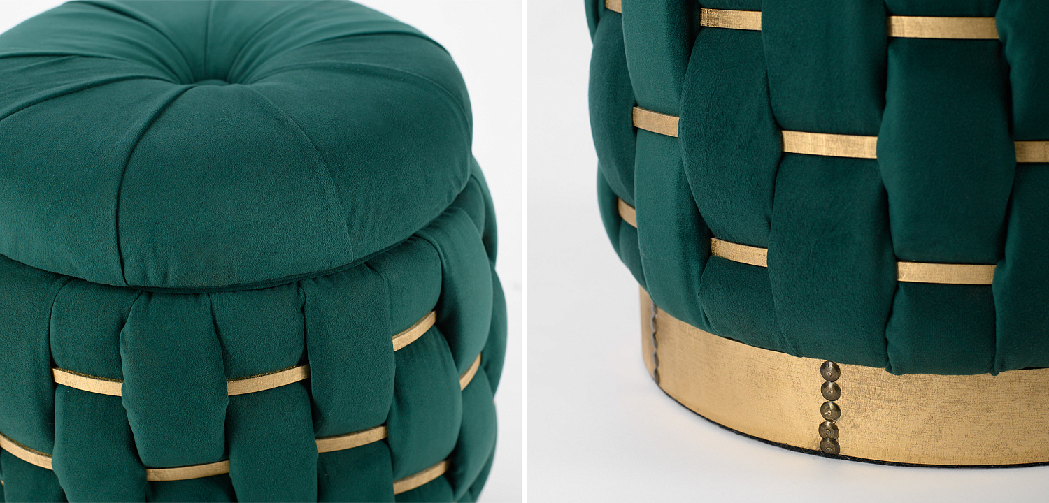Пуф Verde Green Pouf Пуф Verde Green Pouf - Loft-Concept в Твери