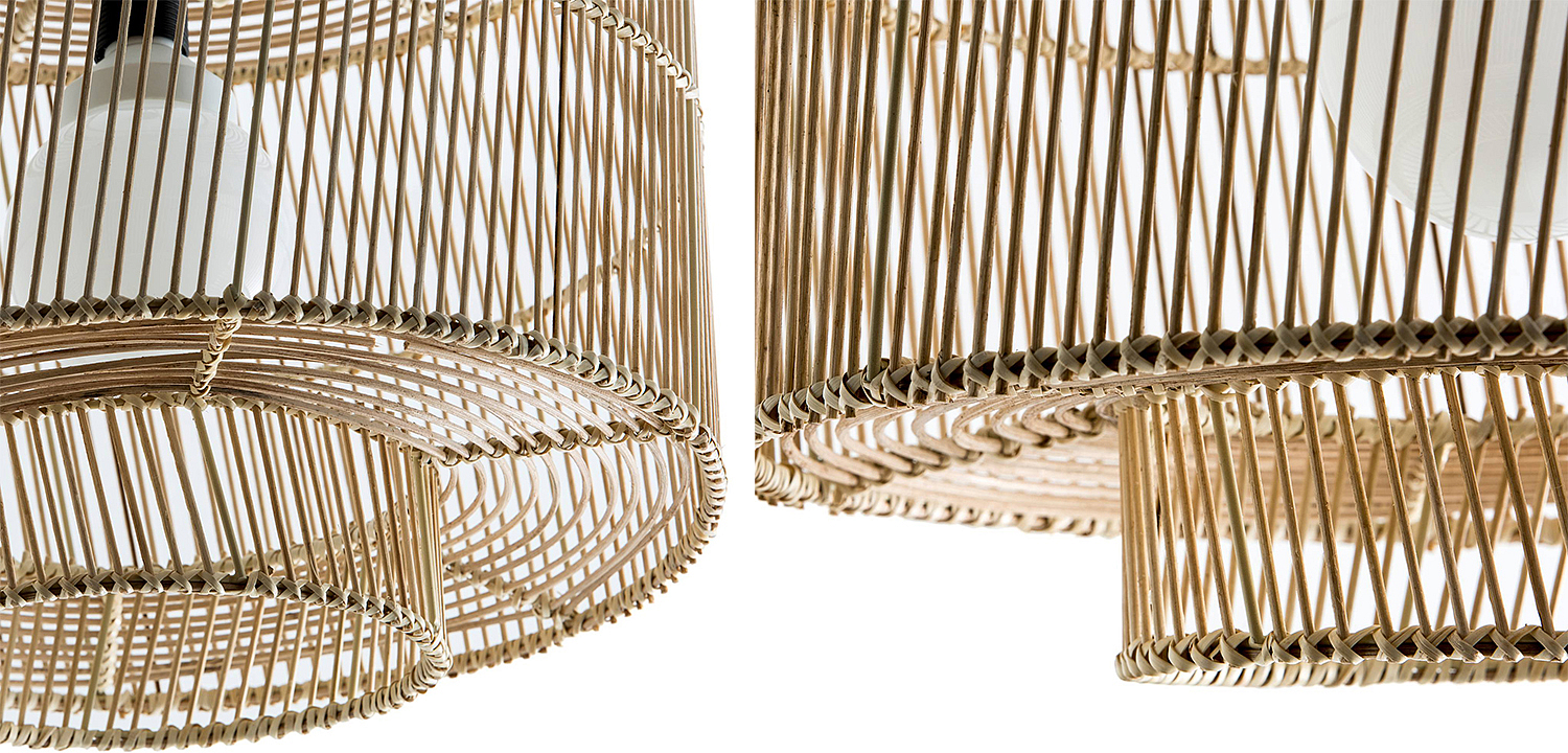 Подвесной светильник Larsen Wicker Bamboo Подвесной светильник Larsen Wicker Bamboo - Loft-Concept в Твери