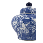 Ваза с крышкой в китайском стиле Гранатовое дерево Blooming Pomegranate варинант исполнения - 11 | Loft Concept в Твери