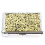 Портсигар на 10 сигарет с газовой зажигалкой из натурального камня Змеевик Светлый Stone Cigarettes Cases варинант исполнения - 1 | Loft Concept в Твери