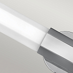 Бра для ванных комнат горизонтальное с длинным белым матовым плафоном в форме шестиугольника на круглом основании Hinkley варинант исполнения - 14 | Loft Concept в Твери