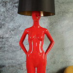 Лампа MANNEQUIN LAMP с абажуром созерцание силуэта варинант исполнения - 6 | Loft Concept в Твери