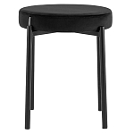 Табурет с мягким круглым сиденьем RIO Black варинант исполнения - 2 | Loft Concept в Твери