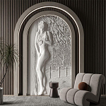 Барельеф NAKED варинант исполнения - 2 | Loft Concept в Твери