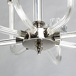 Люстра с 8-ю лампами и гранеными стеклянными плафонами Prism Gala варинант исполнения - 11 | Loft Concept в Твери