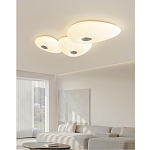 Потолочный светильник с тремя овальными матовыми плафонами TRIDalmen варинант исполнения - 3 | Loft Concept в Твери