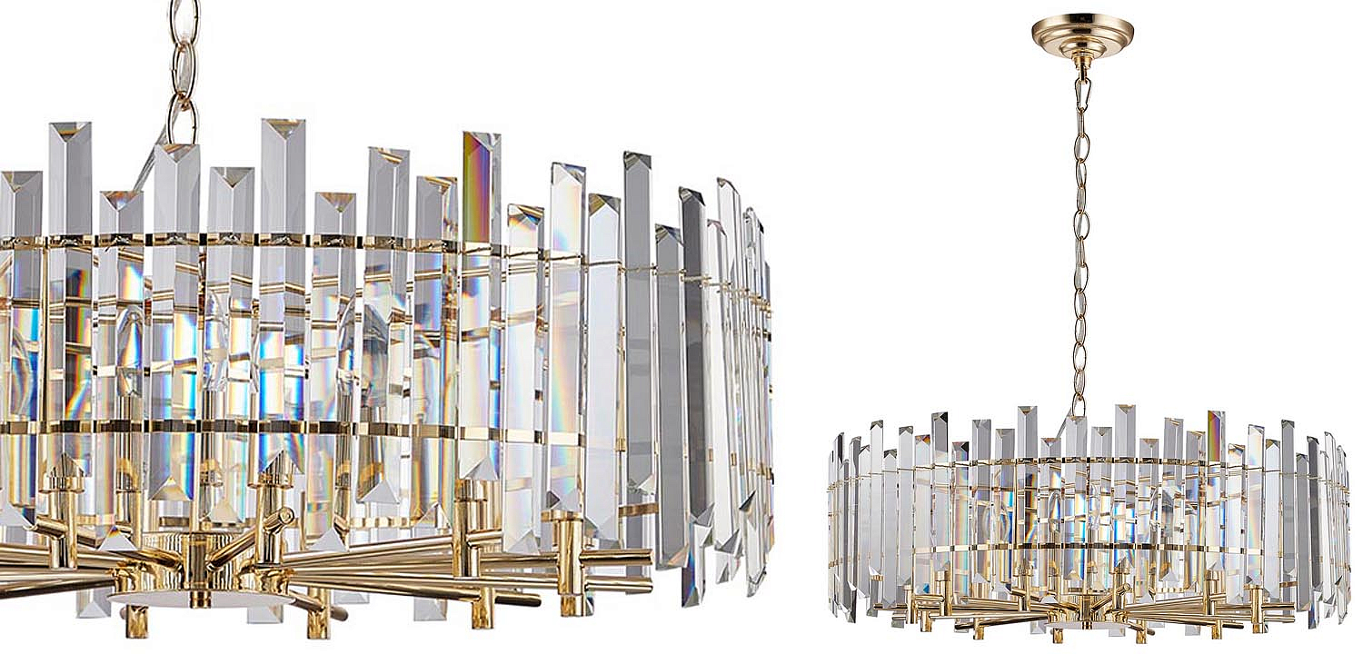 Люстра Langley Chandelier gold 80 Люстра Langley Chandelier gold 80 - Loft-Concept в Твери