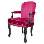 Кресло Aubrey Classical Armchair rose velour варинант исполнения - 3 | Loft Concept в Твери