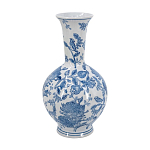 Ваза фарфоровая с синими цветочными мотивами Independence варинант исполнения - 2 | Loft Concept в Твери