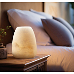 Настольная лампа в форме трапеции из натурального камня Soft Glow of Stone варинант исполнения - 4 | Loft Concept в Твери