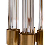 Торшер металлический со стеклянным основанием Intersection варинант исполнения - 2 | Loft Concept в Твери