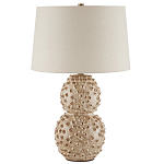 Настольная лампа с декоративными элементами в виде ракушек Frosting варинант исполнения - 3 | Loft Concept в Твери