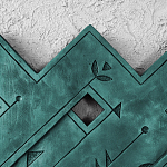 Панно «Земля Биармии» варинант исполнения - 3 | Loft Concept в Твери