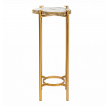 Кофейный стол со столешницей из агата Agate Design Beige варинант исполнения - 1 | Loft Concept в Твери