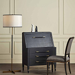 Торшер с тканевым абажуром в форме цилиндра Pinwheel Shape Base варинант исполнения - 5 | Loft Concept в Твери