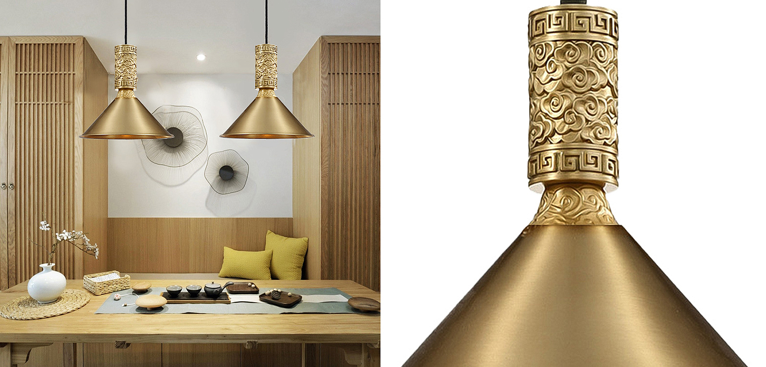 Подвесной светильник Yun Metal Lamp Подвесной светильник Yun Metal Lamp - Loft-Concept в Твери