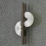 Бра  с фигурным мраморным рассеивателем Spiral of Warm Light варинант исполнения - 2 | Loft Concept в Твери