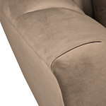 Дизайнерское кресло мягкое из серого велюра Serenity варинант исполнения - 3 | Loft Concept в Твери