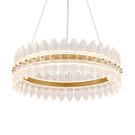 Люстра круглая с декоративными элементами в виде лепестков Round Light Flashing варинант исполнения - 1 | Loft Concept в Твери