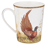 Кружка из фарфора с изображением фазанов 480 мл Hunting Porcelain Collection варинант исполнения - 1 | Loft Concept в Твери