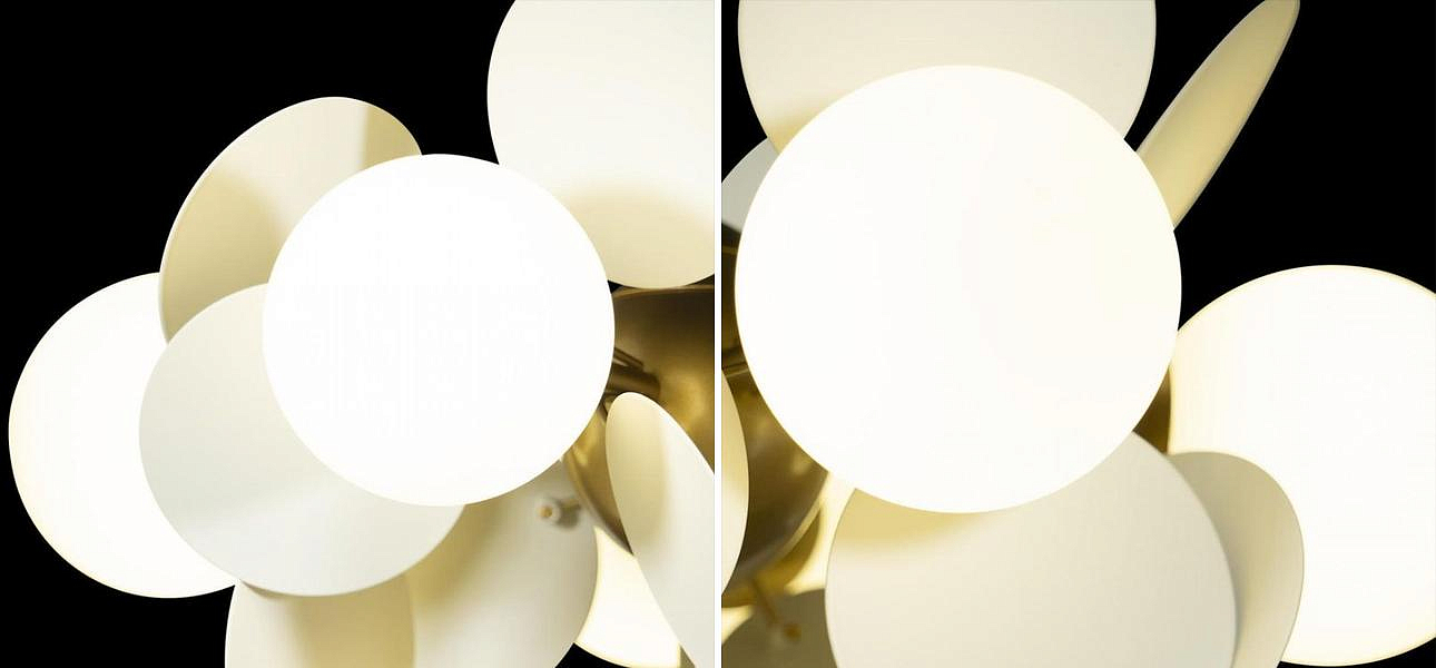 Люстра MATISSE Chandelier White 6 ламп - Loft-Concept в Твери