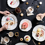 Десертная тарелка Seletti Kintsugi  варинант исполнения - 4 | Loft Concept в Твери