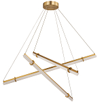 Светодиодная люстра Trumpet Tube Brass 107 варинант исполнения - 2 | Loft Concept в Твери