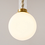 Подвесной светильник со стеклянными вставками Helios варинант исполнения - 5 | Loft Concept в Твери