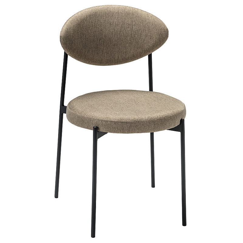 Стул металлический с мягкой спинкой и сиденьем Alfie Chair Мульти Стул металлический с мягкой спинкой и сиденьем Alfie Chair Мульти в Твери | Loft Concept