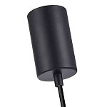 Подвесной светильник с рифленым стеклянным плафоном цилиндрической формы ARTICOLO варинант исполнения - 4 | Loft Concept в Твери