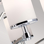 Люстра с белыми стеклянными плафонами в форме цилиндра Feiss варинант исполнения - 8 | Loft Concept в Твери