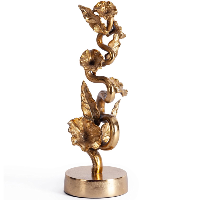 Статуэтка золотая Metal Flowers Gold Золотой Статуэтка золотая Metal Flowers Gold Золотой в Твери | Loft Concept