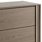 Комод из серого дуба Sawada Gray Oak Chest of Drawers варинант исполнения - 4 | Loft Concept в Твери
