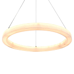 Люстра круглая с цельным каменным корпусом Unbreakable Stone варинант исполнения - 2 | Loft Concept в Твери