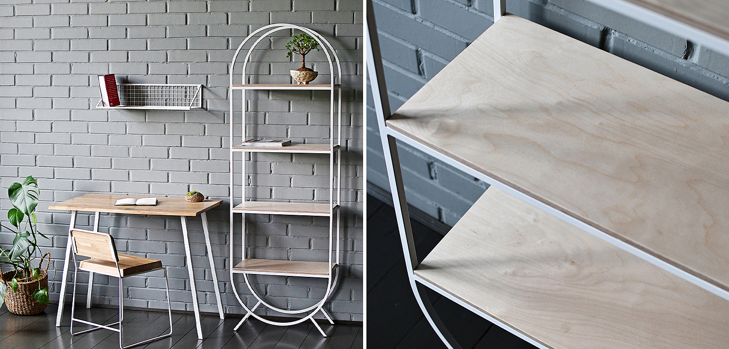 Стеллаж Lugo Industrial Metal Rust Rack Стеллаж Lugo Industrial Metal Rust Rack - Loft-Concept в Твери