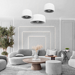 Подвесной светильник с цилиндрическим фактурным абажуром Sergey Makhno варинант исполнения - 13 | Loft Concept в Твери