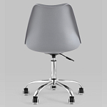 Офисный стул на металлическом основании EGGERY Grey варинант исполнения - 4 | Loft Concept в Твери